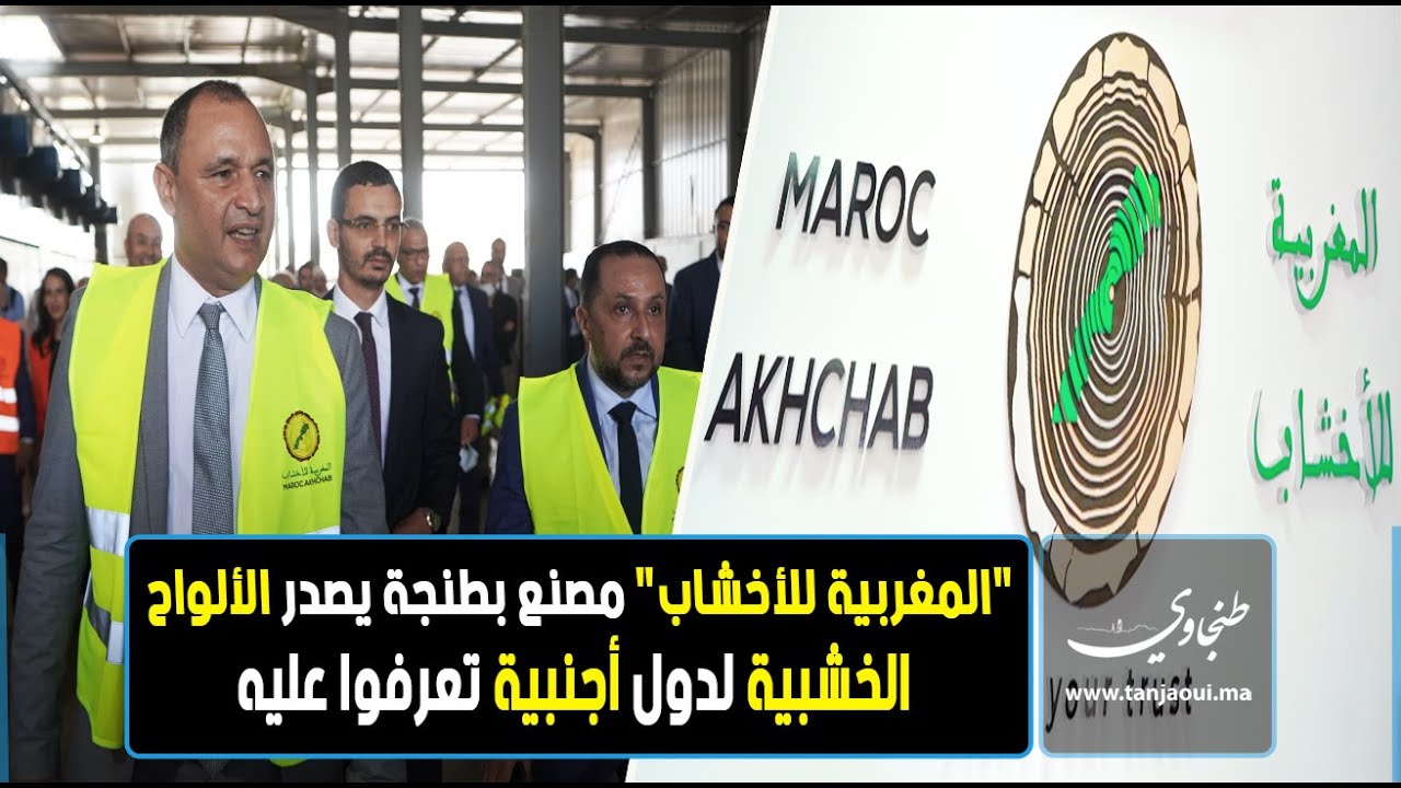 "المغربية للأخشاب" مصنع بطنجة يصدر الألواح الخشبية لدول أجنبية تعرفوا عليه