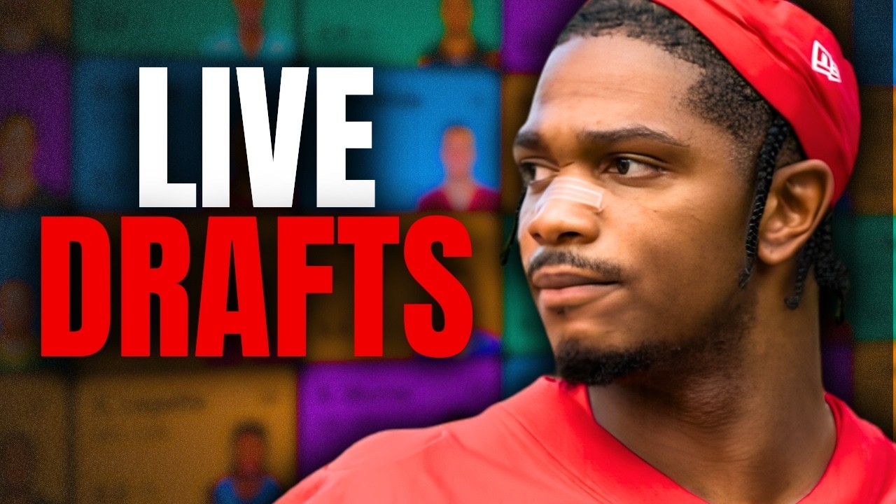 Fantasy Football Training Camp Updates + Drafts artwork