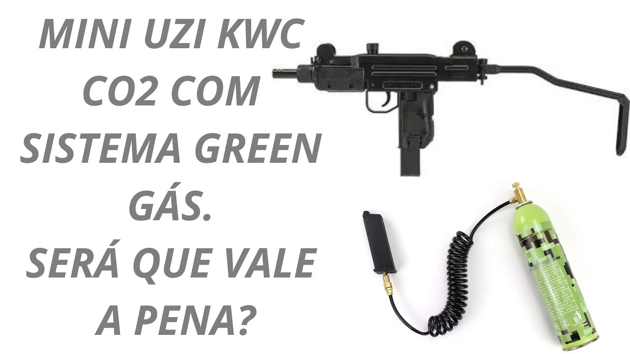 SISTEMA DE GREEN GÁS PARA MINI UZI KWC CO2.