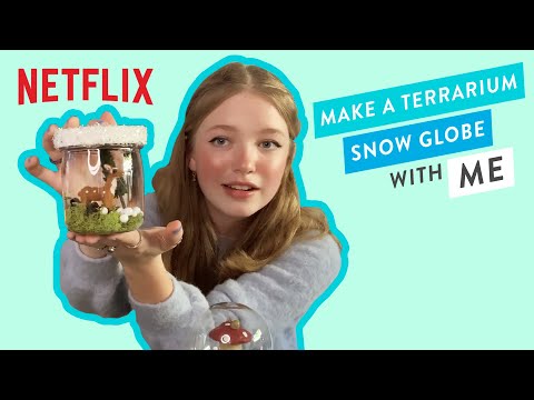 Make a Terrarium with Me! Ft. Shay Rudolph | The Baby-Sitters Club | Netflix After School
