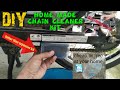 DIY home made chain cleaner kit