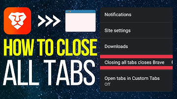 How To Close All Tabs in Brave Browser (2025)
