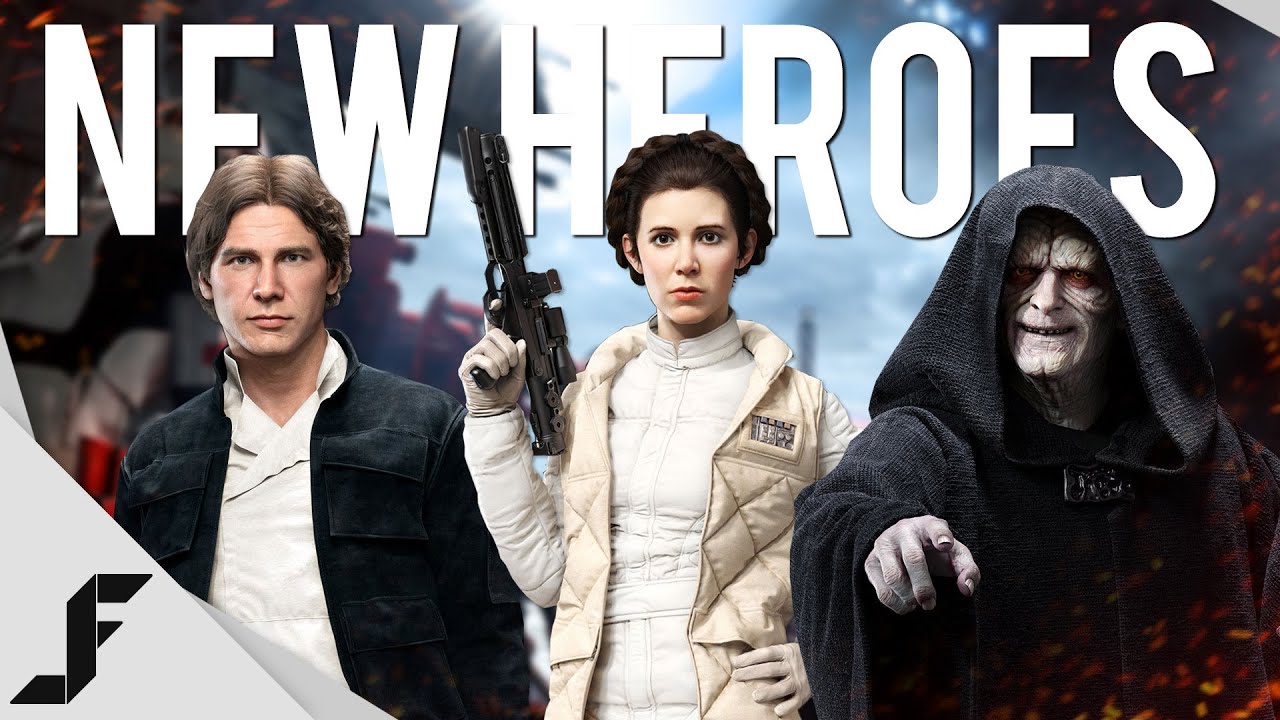 NEW HEROES! Star Wars Battlefront