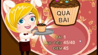Game Tiệm bánh ngọt  ♥ Cup cake rush - game for children - em bi choi game screenshot 5