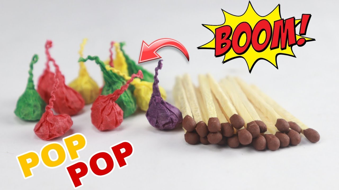 How To Make POP POP Crackers Using Matchbox At Home Amazing Diwali How To Make POP POP Crackers Using Matchbox At Home Amazing Diwali