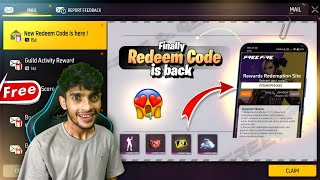 LIVE WATCHINGS REDEEM CODE 🥳 Free Fire Max