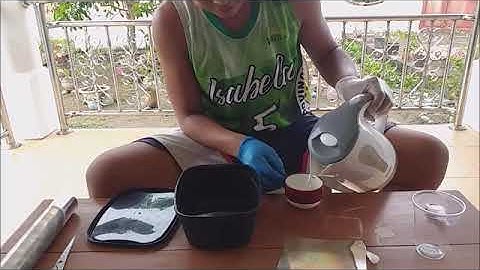 Fingerprint Development (chemical method)