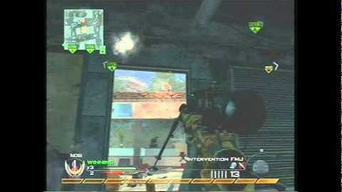 Nice game winning killcam no-scope mw2