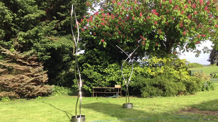 'Gioia', Kinetic Stainless Steel Sculptures by Geo...