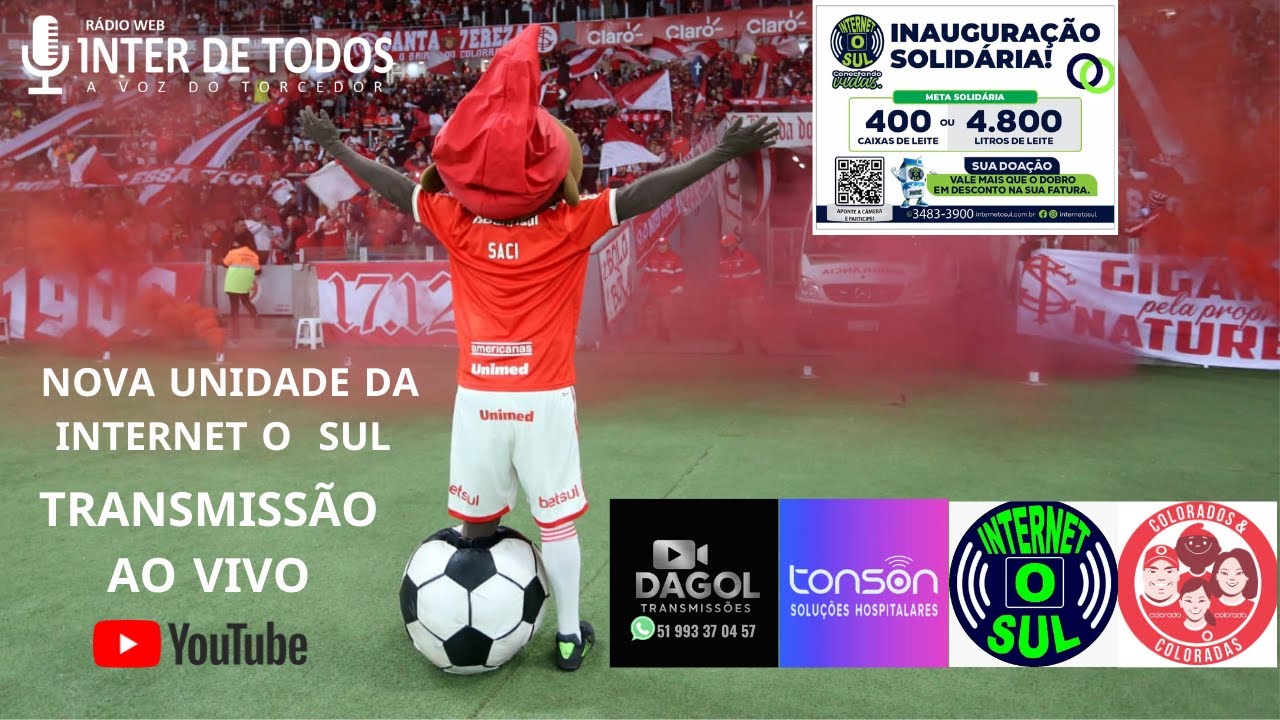 AO VIVO | COBERTURA ESPECIAL | INTERNET O SUL NA RESTINGA