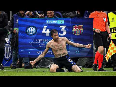 Absolute Madness Inter Milan Vs Barcelona Semi Final 2025 UEFA Champions League Highlights 