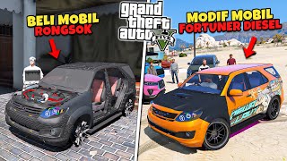 Aku Modifikasi Mobil Fortuner Diesel Cumi Darat Spek Turbo - GTA 5 MOD