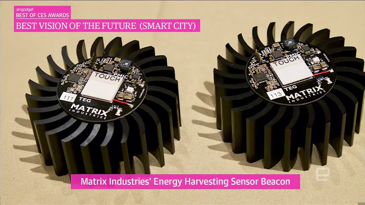 Engadget Presents wi-fiber with CES Best of Show Smart City 2018 Las Vegas