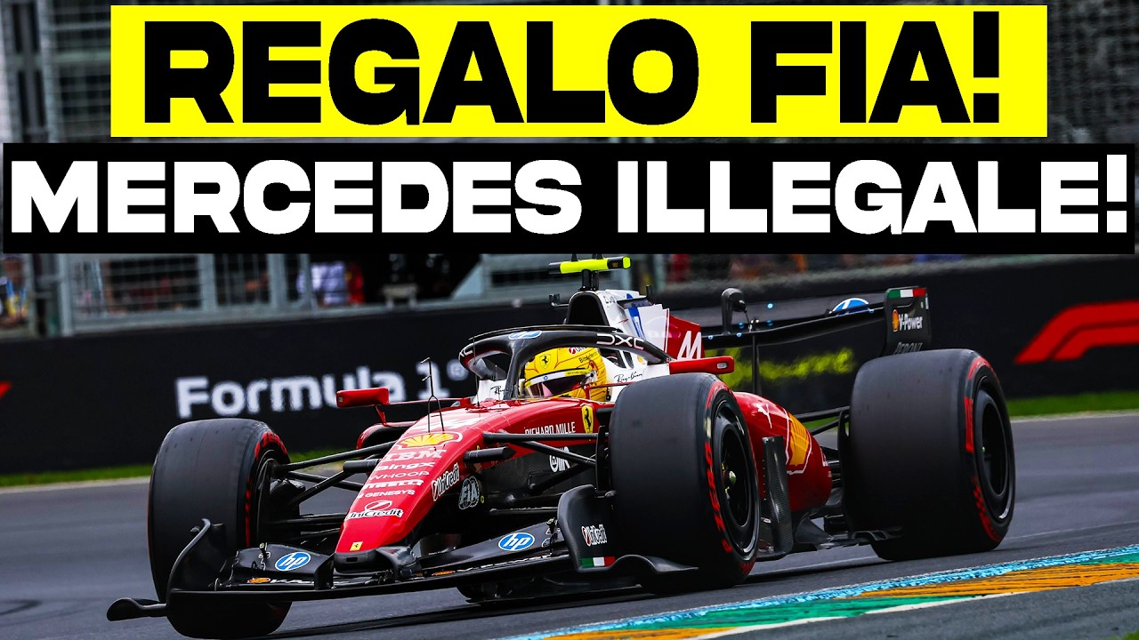 La FIA regala la POLE alla Mercedes! Netto il vantaggio dato dal TRUCCO del Motore Mercedes!
