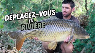 DEPLACEZ-VOUS EN RIVIERE : Carton en rivière avec Cédric & Cyrille - STARBAITS CARPFISHING