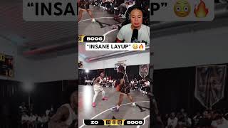 “INSANE LAYUP” 😳🔥 #basketball #hooping #nba #basketballplayer