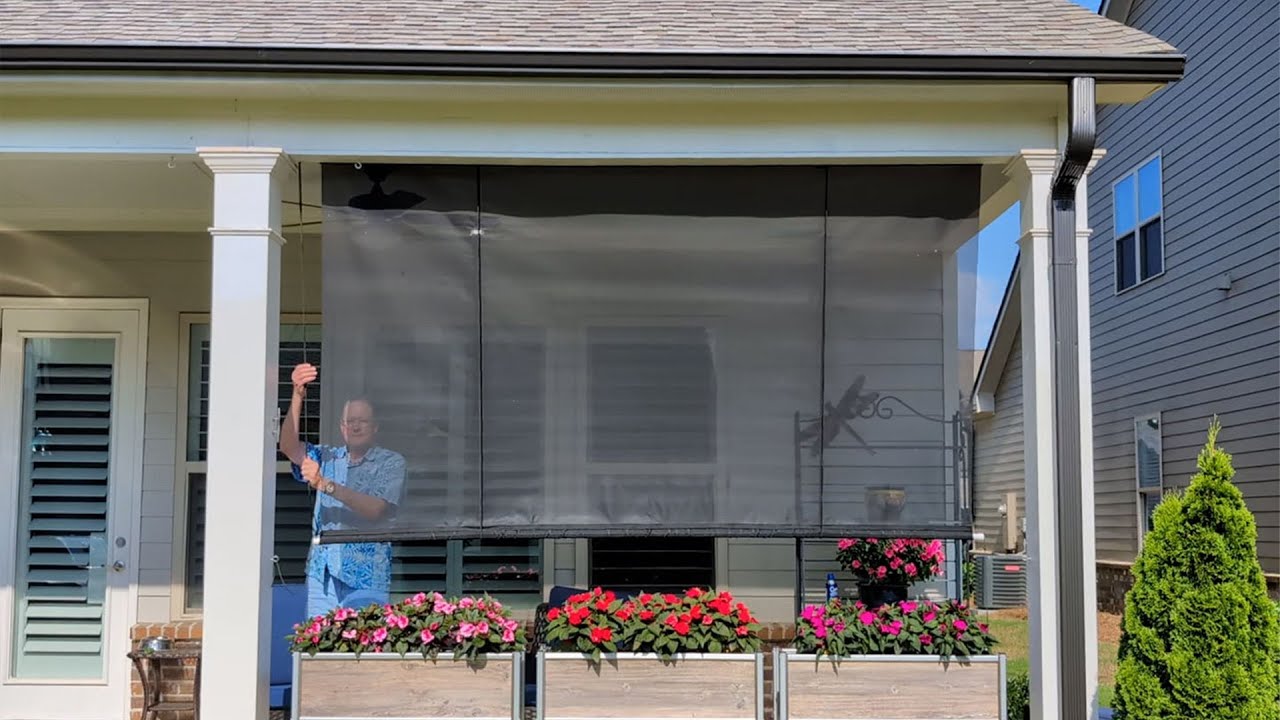 Roll Up Shade Screens