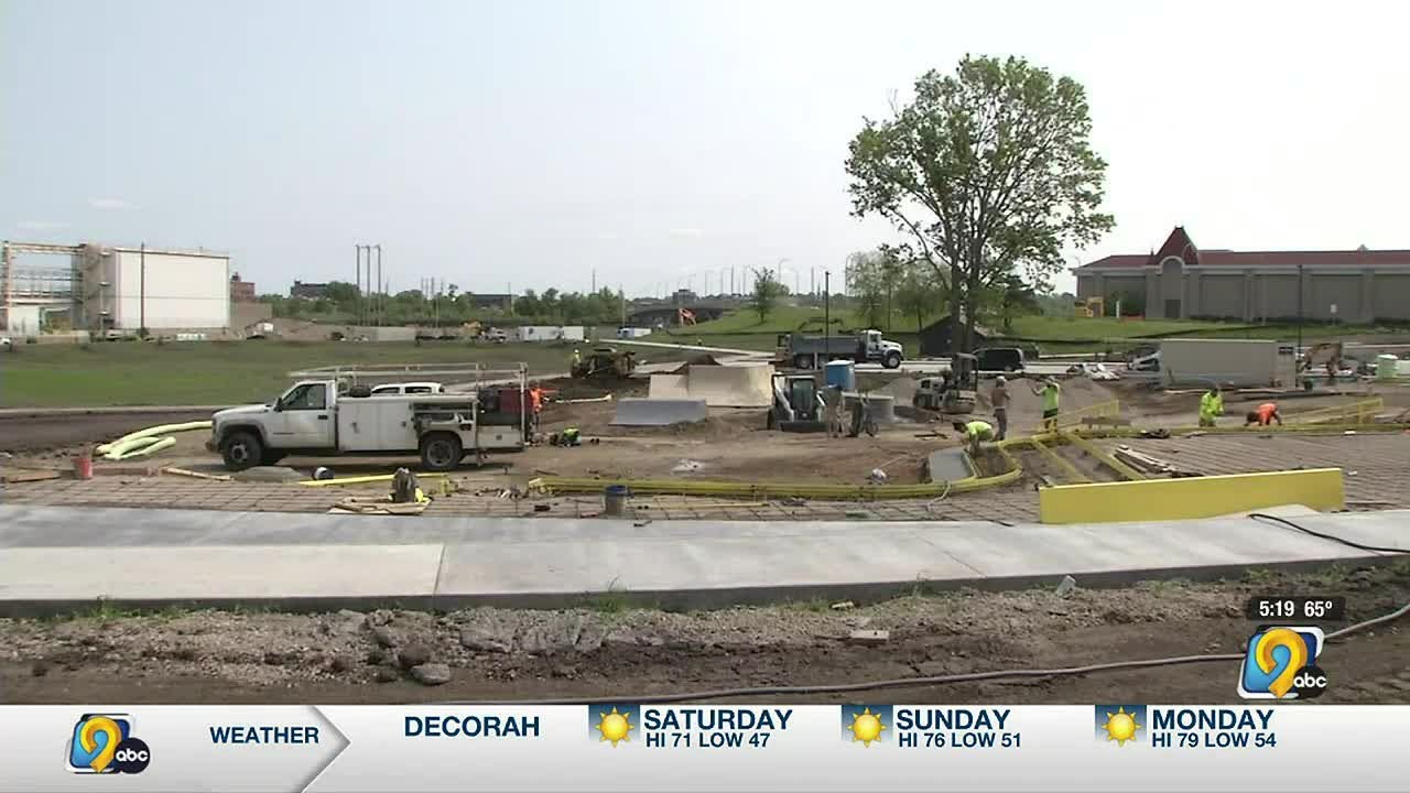 city-of-cedar-rapids-making-progress-on-skate-park-youtube