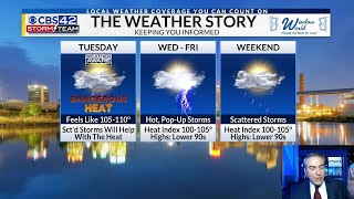 7 PM Weather Around the Clock