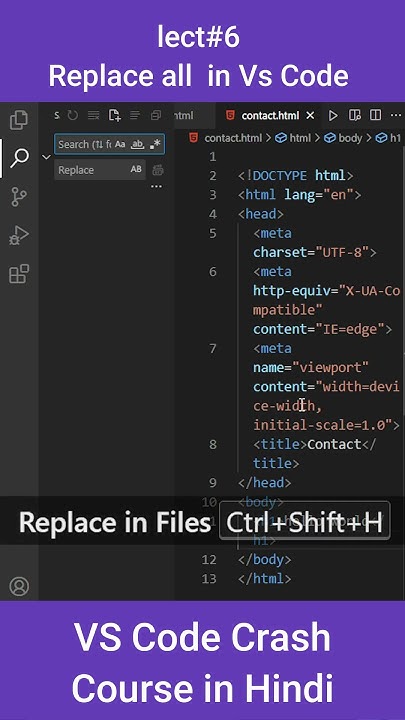 VS Code full Course | Vs Code Tips & Tricks | lect# 6 | #shorts #vscode ...