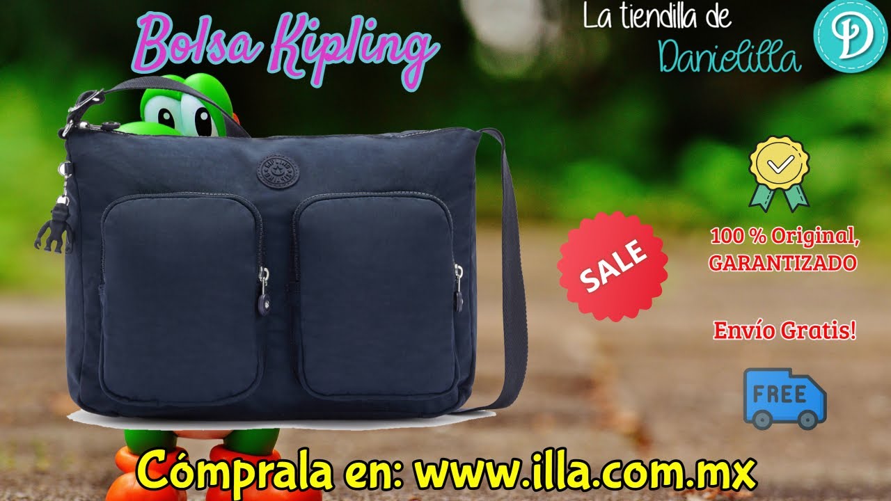 Bolsa Kipling Modelo Sidney Crossbody Bag TDD - YouTube
