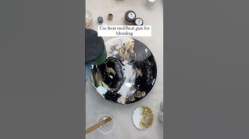 How to create a Resin clock | Resin Clock Making Tutorial | #resinclock #resinart #giftideas #shorts