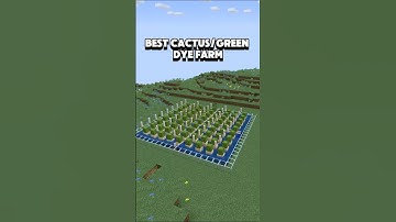 The Best Cactus Farm In Minecraft! #minecraft #survival #minecraftfarm