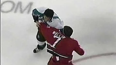 Scott Thornton sucker punches Bob Boughner and Jon...