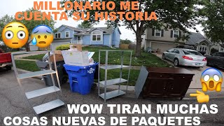 😱 👉 COSAS NUEVAS WOW 👈 😱/ LO QUE TIRAN EN USA LOS MILLONARIOS / VENTA DE GARAGE EN USA / YARD SALE