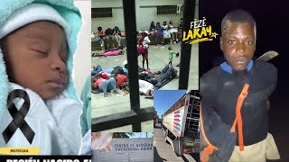 Gwo operasyon Imigrasyon, yon ti bb mouri nan prizon imigrasyon an. Bagay yo konplike