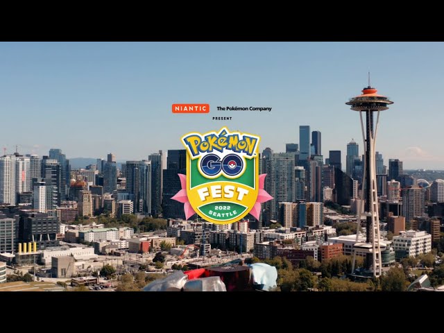 Os ingressos para o Pokémon GO Fest: Seattle já estão à venda!