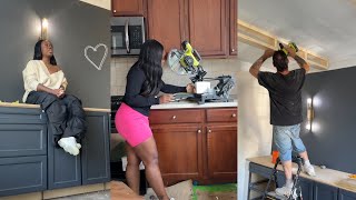 BUDGET KITCHEN & OFFICE REMODEL INTRO| VLOG| RENOVATION JOURNEY