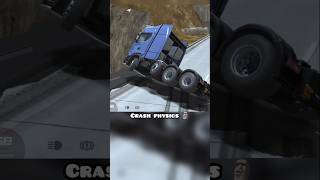 crash physics 💀 #toe3 #truckersofeurope3 #trucksimulator #gaming #respect #truckgames