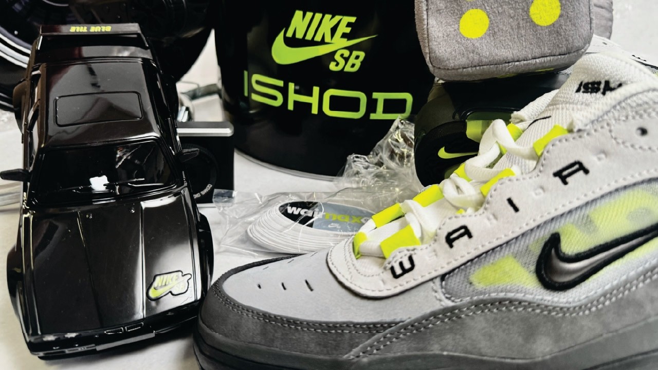 Nike SB FNF Box | Airmax Ishod Neon Yellow - TransWorld SKATEboarding