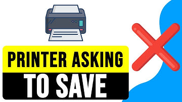 PRINTER Asking to SAVE Instead of PRINT in Windows 11/10? FIX IT 2025 | Printer Saving as PDF