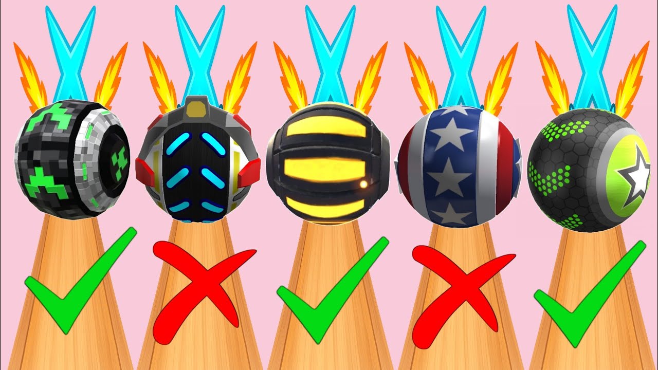 🔥Going Balls Gameplay Speed Run- Insane Ball Control Skills| Walkthrough Game| Android Games 