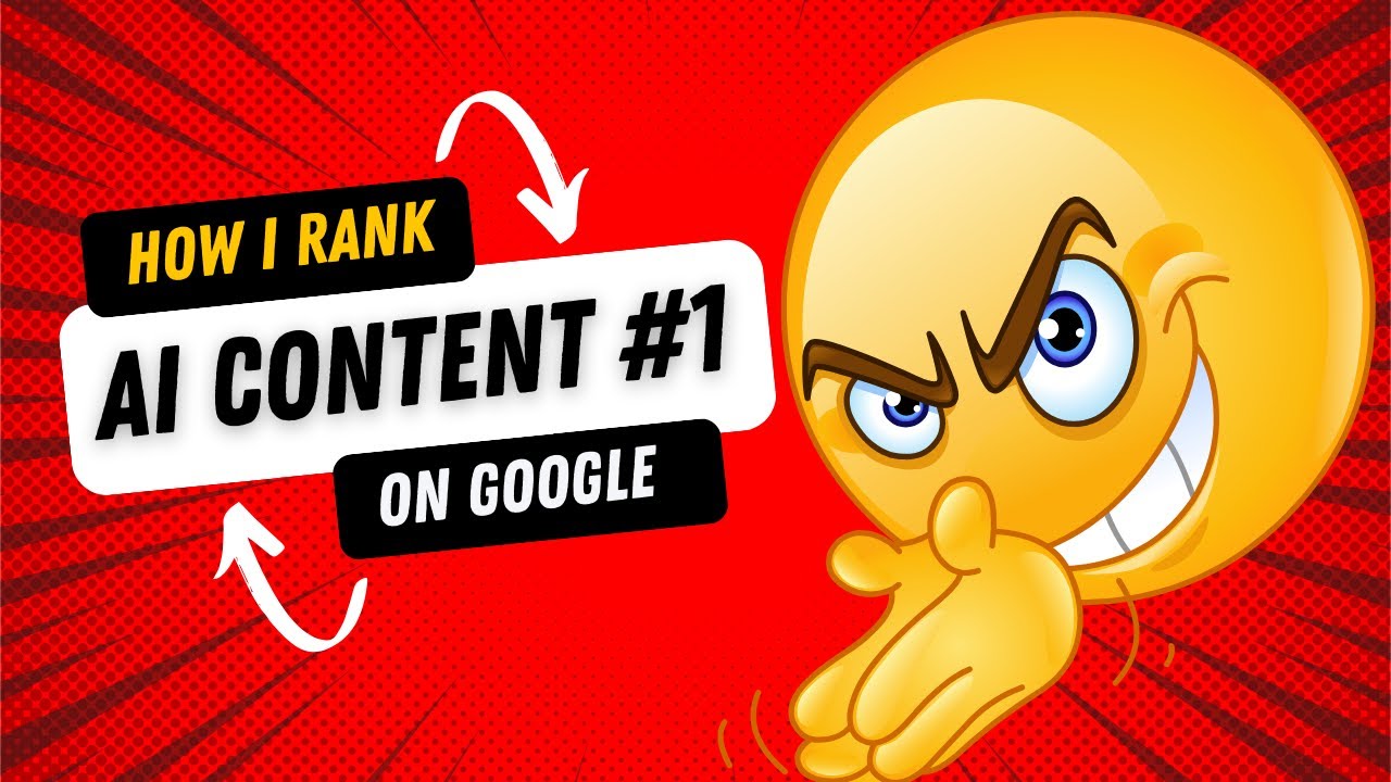 How to Use AI Content to Rank #1 on Google! - YouTube
