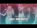 MOST UNDERRATED songs in the Grand Final - top 3 of each year (2011-2021)