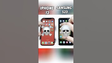 iPhone 12 vs Samsung S23 ⚡ Epic Speed Test Showdown! Who Wins the Race? 🚀 #Shorts #Viral#trending
