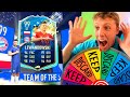 MYSTERY WHEEL 99 RATED TOTS IN A PACK - FIFA 20