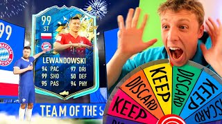 MYSTERY WHEEL 99 RATED TOTS IN A PACK - FIFA 20