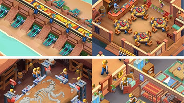 Idle Mining Factory Tycoon Gameplay | Mining Rocks to Find Treasure