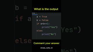 Comment your answer #viral #coding #shorts #shortvideo #short #trending #ytshorts #python