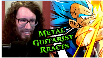 Pro Metal Guitarist REACTS: Dragon Ball Z Dokkan Battle: LR SSB Goku & SSB Vegeta Active Skill OST