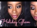 HOLIDAY GLAM MAKEUP TUTORIAL 2015 | A Collaboration w/ AdrianaC | Andrea Renee