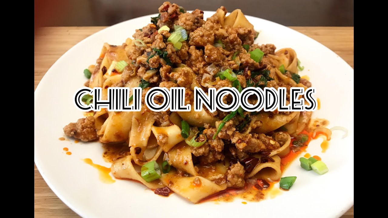 How to make SIMPLE Chili Oil Noodles!! 