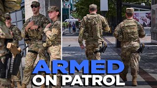 National Guard Troops Deployed To D.C. Authorized To Carry WEAPONS On Patrol | TRENDING