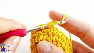 Diminuzione invisibile a uncinetto per mancini | Amigurumi | Crochet Invisible Decrease left handed