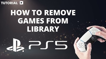 How to remove Games from library on PS5