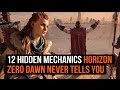 12 hidden mechanics Horizon: Zero Dawn never tells you about